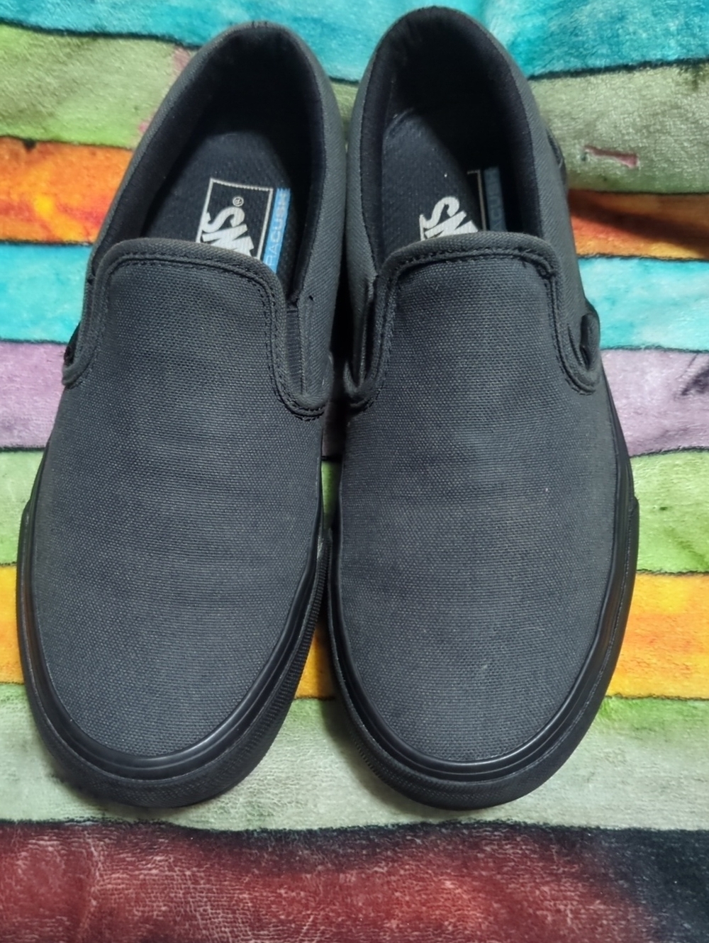 Vans Classic Slip-On Loafers - Black